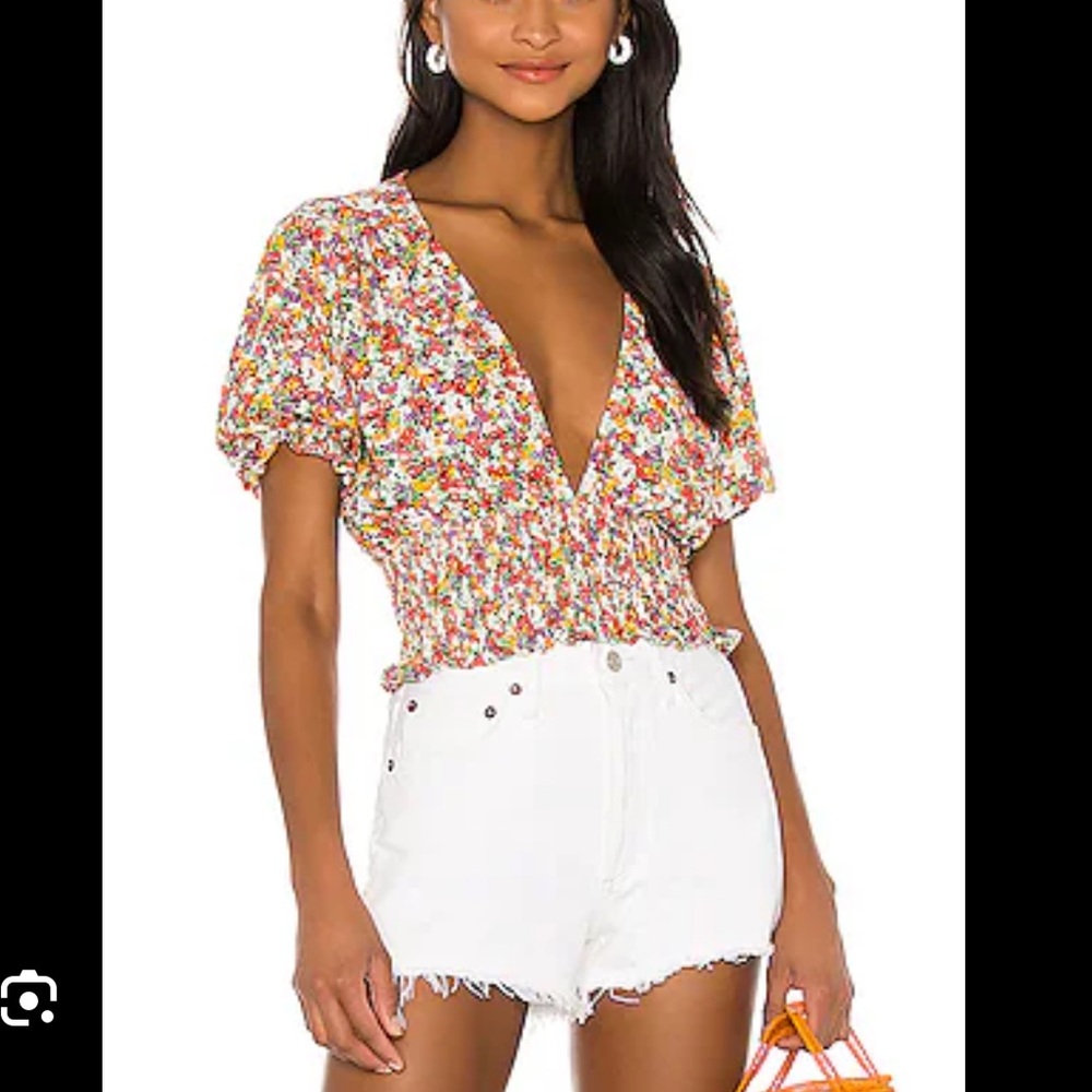 Faithfull the Brand Floral Blouse - Multicolor